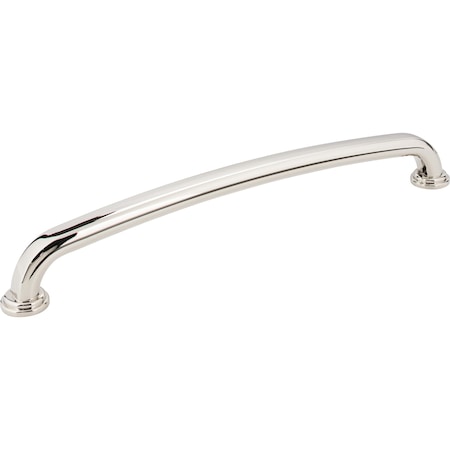 Jeffrey Alexander 12" Center-to-Center Polished Nickel Bremen 1 Appliance Handle 527-12NI